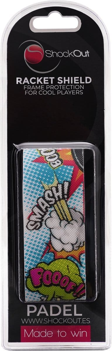 Shockout racket Shield protection tape padel racket COMICS