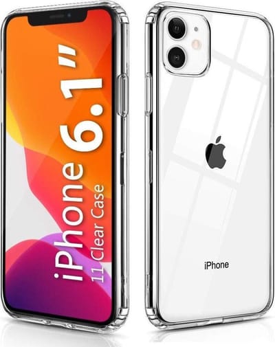 DrPhone TPU Siliconen Schokbestendig Hoesje met Bumperafdekking – Geschikt voor iPhone 11 Pro - Transparant