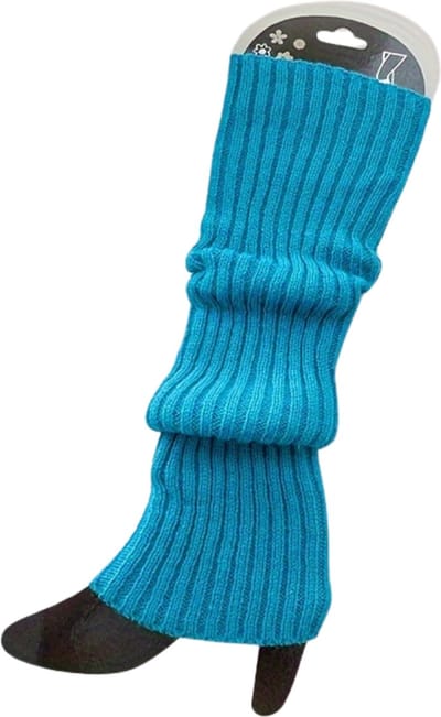 Nivard Beenwarmers - Dames - Overknee - Ballet - Wol - Kniekousen - Leg Warmers - Warm - Meerblauw
