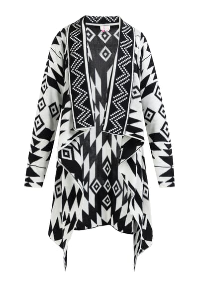 IZIA Open gebreid vest gaya