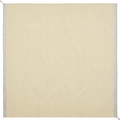 Muuto Ply vloerkleed - geel - 240 x 240 cm