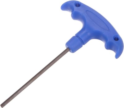 T-Handle Hex Sleutel 3mm, S2 Staal, Voor Thuisreparaties en Mechanisch Onderhoud, 1-stuk, Duurzaam en Ergonomisch Ontwerp