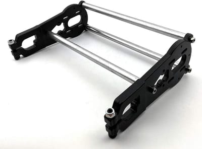 Motorhouder Skateboard - Onderdeel Truck - Off Road Rijden - Stabiele Structuur - 8 Inch - Zwart