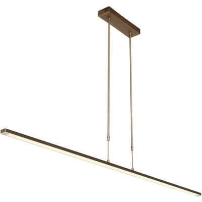 Hanglamp Zelena 7971BR Brons, Hoogte instelbaar, Lichtkleur instelbaar, Metaal, Steinhauer