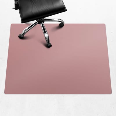 Wallfluent - Vloerbeschermer Stoffig roze - 120x90 cm - Roze Vloerbeschermer Bureaustoel Tapijt - Rechthoekig - Vloerbeschermer Tapijt-Stoel Mat-Kantoordecoraties - Levendige en warme kleuren