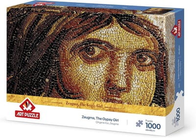 1000 Delige Legpuzzel Kunstwerk Mozaïek Meisje van Zeugma