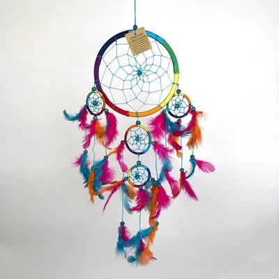 Dromenvanger ± Ø16-18cm regenboog