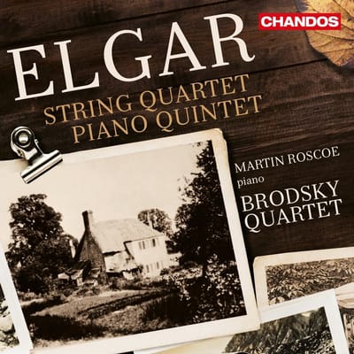 Brodsky Quartet & Martin Roscoe - Elgar: String Quartet | Piano Quintet (CD)
