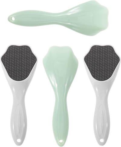 Voetvijlen Set - Huidverwijderaar Pedicure - Voetverzorging Thuis - Nanoglas Materiaal - 16 cm - Meerdere Kleuren