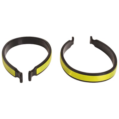 Dare 2B Reflecterende broekband (Set van 2) (Zwart)
