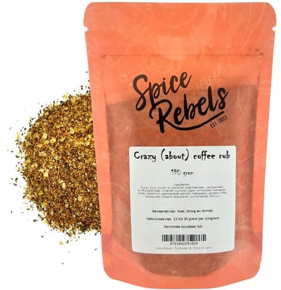 Spice Rebels - Crazy (about) coffee rub - zak 190 gram