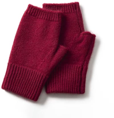 Winter Dames Kasjmier Wanten – 15 cm Gebreide Vingerloze Thermische Handschoenen – Warme Armwarmers met Semi Vinger Design – Winterhandschoenen, Vingerloze Wanten, Comfortabele Outdoor Handschoenen