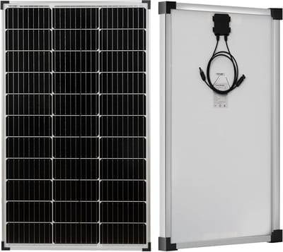 Monokristallijn Zonnepaneel 100W 12V voor Camper, Boot en Off-Grid Gebruik - Waterdicht IP67