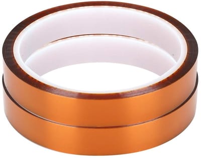 Hoge Temperatuur Tape 33M - Hittebestendige Polyimide Film voor Isolatie, Circuitborden en Auto Sensoren (15mm)