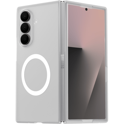 ShieldCase Magnetisch Slim Case geschikt voor Samsung Galaxy Z Fold 7 – Gedeeltelijk Transparante Telefoonhoes – Dunne Schokbestendige Backcover – magnetisch opladen Compatibel Hoesje voor Fold7