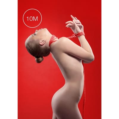 Kinbaku Bondage touw 10 meter - Rood