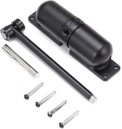 Automatische Deursluiter - Veerdeurdranger - Deur Dicht Houden - Stille Hydraulische Sluiting - 20-70 KG - Zwart