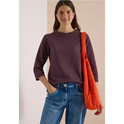 Ottomaans shirt in tweekleurige uitvoering
