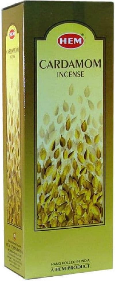 HEM Wierook - Cardamom - Slof (6 pakjes/120 stokjes)