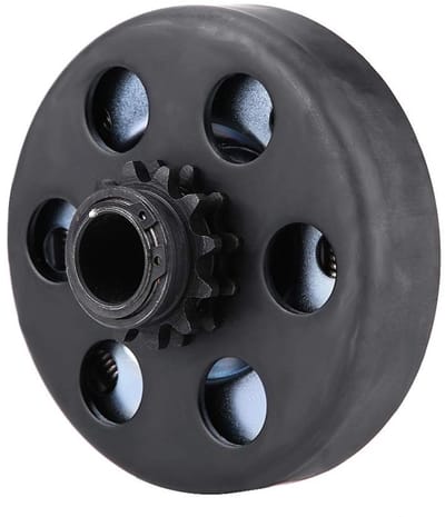 Dailygoods- Centrifugekoppeling 3/4 inch boring - 12 Tanden - #35 Ketting - Voor Mini-Fiets - Vervanging Go-Kart - Hoogwaardig Ijzer - Centrifugaalkoppeling