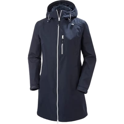 Helly Hansen Long Belfast Jas Blauw 2XL Vrouw