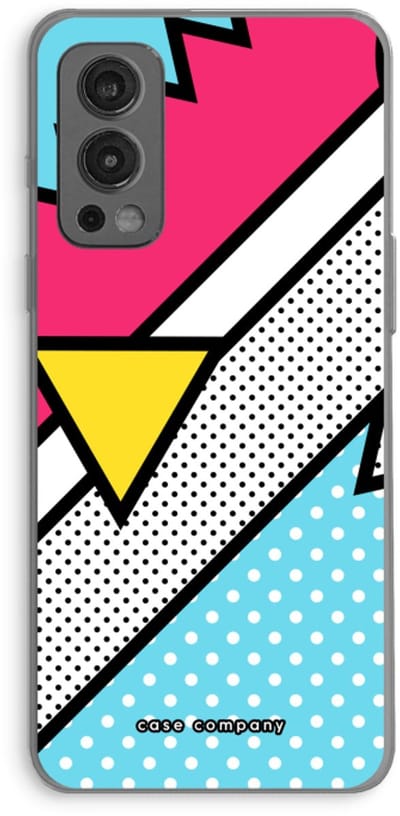 Case Company® - Hoesje geschikt voor OnePlus Nord 2 5G hoesje - Pop Art #3 - Soft Cover Telefoonhoesje - Bescherming aan alle Kanten en Schermrand