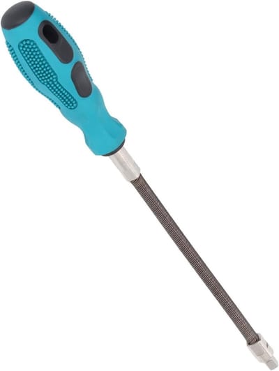 SnelShoppen - 1/4 Inch Vierkante Aandrijving, Flexibele Slangklem Aandrijving met Omkeerbare Verbinding, Ergonomische Handgreep voor Standaard Ratelsl