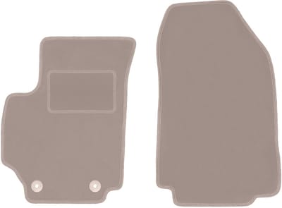 Beige velours matten voor: Fiat Croma II stationwagen (2005-2011)