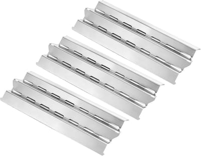 Roestvrijstalen branderafdekking voor gasgrill, verwarmingsplaat en vlamverdeler, reserveonderdelen voor Signet en Monarch modellen, duurzaam en hittebestendig