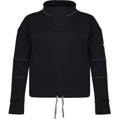 Sweat-shirt Nike Sports Décontracté Coton Spatial Chaud Pullover Femme Sweat-shirt Noir AQ0190-010 XL black