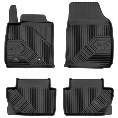 **FROGUM No.77 - Automatten - Ford Ecosport automat - Perfecte pasvorm - Verhoogde rand 4 cm - Geurloos TPE