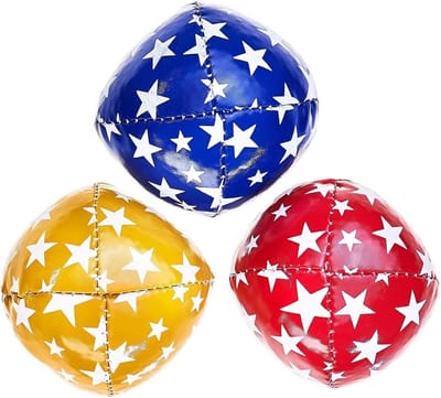 Jongleerballen Set - Bal Spel - Buitenspelen Leren - Netstof Materiaal - 3 Stuks - Meerdere Kleuren