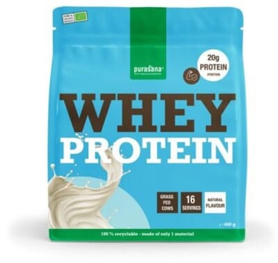 Purasana Whey Protein BIO Natuur 400 gr