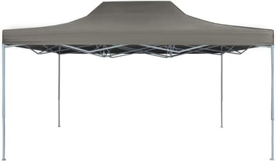 Pop-up Partytent - Opvouwbare Feesttent - Buitenfeesten Organiseren - Snelle Pop-up Opbouw - 300 x 450 cm - Antraciet