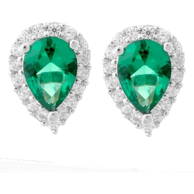 Orphelia 'Enora' Dames 925 Sterling Zilveren Stud Oorbellen - Zilver ZO-7226/EM