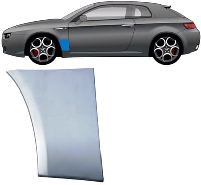 Reparatiepaneel voorspatbord voor Alfa Romeo Brera 2005-2010 / Links