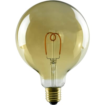SEGULA LED bol E27 3,2W G125 1.900K goud dimbaar