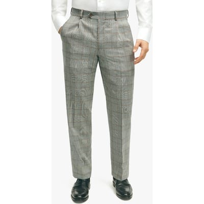 Brooks Brothers Regular Fit Checked Pants Multi Größe: W40L32 | Maßgeschneiderte Hosen Outlet | Herren
