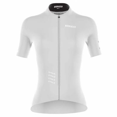Bioracer Epic Korte Mouw Wielertrui Grijs M Vrouw