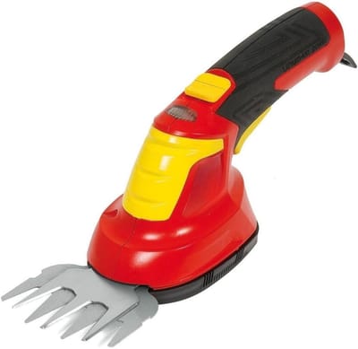 Zylo® Grasschaar - Grasschaar met Accu - Grasschaar met Steel - Rood - 34cm x 34cm x 25cm