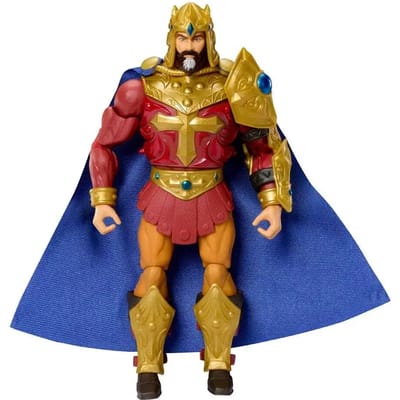 Mattel Masters of the Universe: New Eternia Masterverse Action Figure King Randor 18 cm Action Figuur