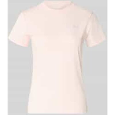 Slim Fit T-shirt van katoenmix