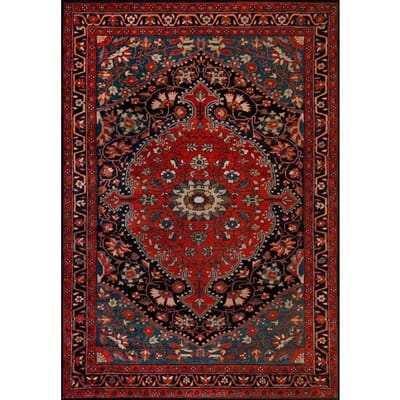Tapis de sol rouge en fausse cachemire lavable, Lavable, Antidérapant et Antimoisissure, Tapis pour chambre à coucher, Canapé, Décoration intérieure de salon 140*200cm