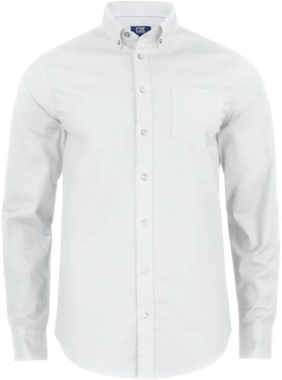 Cutter & Buck Hansville Shirt Heren 352406 - Wit - M