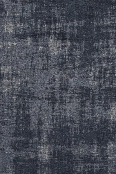 DÉJA Living Vloerkleed 80x150cm - Laagpolig Donkerblauw Stof - Ruma