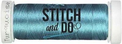 Turquoise Linnen Garen Stitch & Do