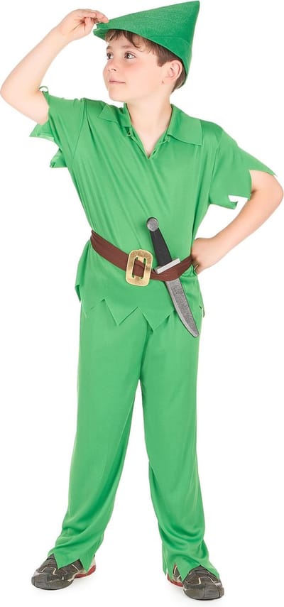 Vegaoo - Lichtgroen Robin hood pak voor jongens