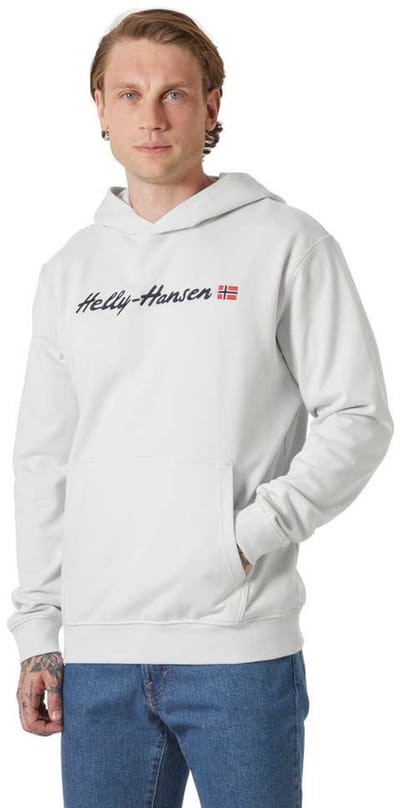 Helly Hansen Core Graphic Hoodie Wit 2XL Man