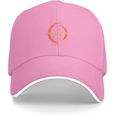 A Perfect Circle Mer De Noms Zon Baseballpet Zomer Klassiek Hip Hop Hoeden Voor Unisex-Tieners Jagen Kamperen Baseballpetten One Size pink