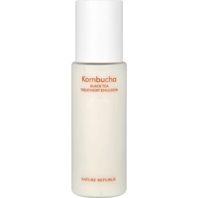 Nature Republic, Kombucha Black Tea, Treatment Emulsion 82%, 1 unit white